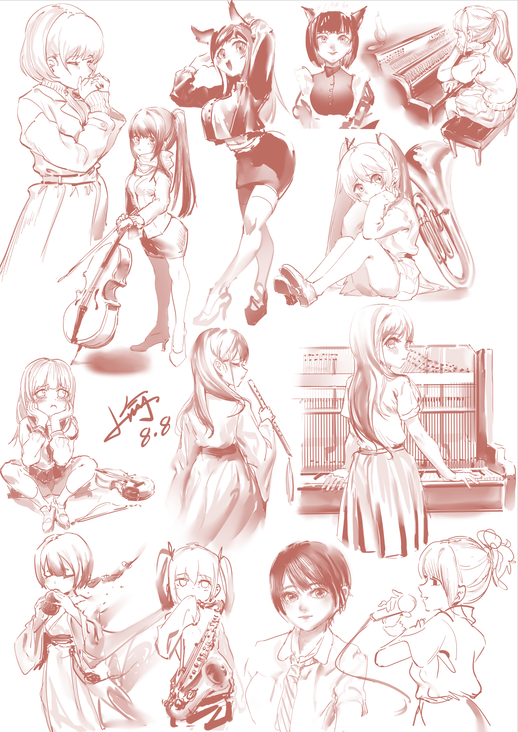 2020落書き合集