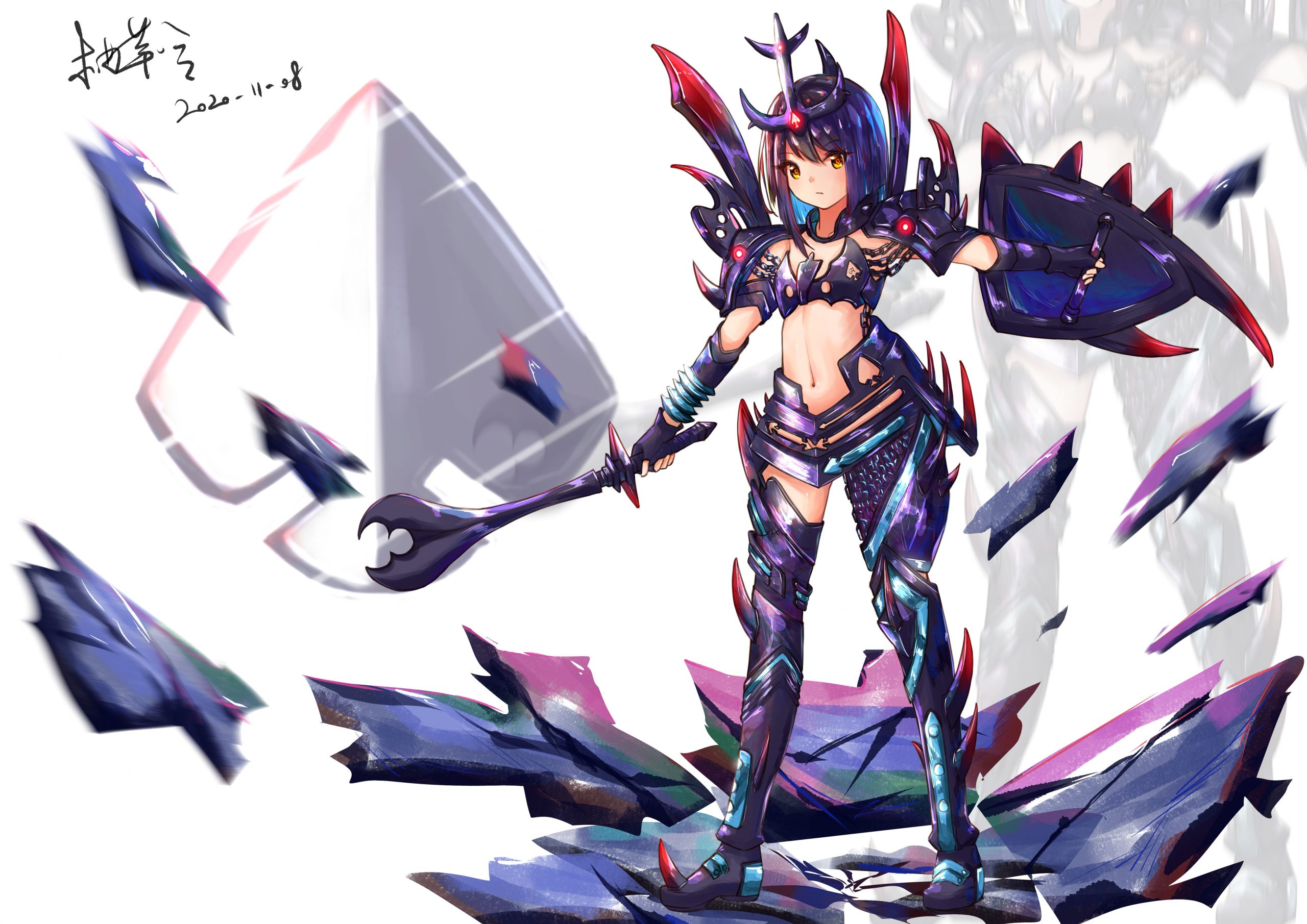 假面骑士blade 黑桃组undead娘化