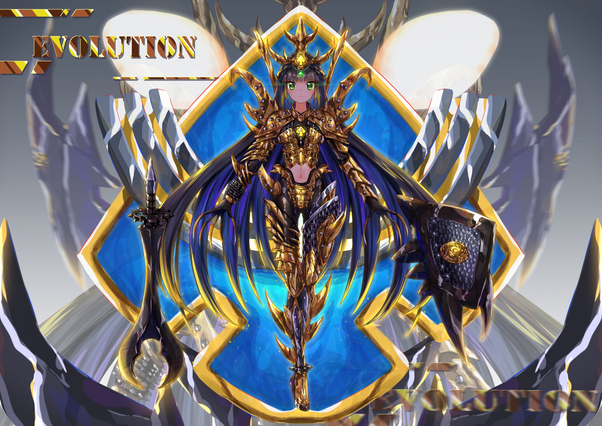 假面骑士blade黑桃K娘化