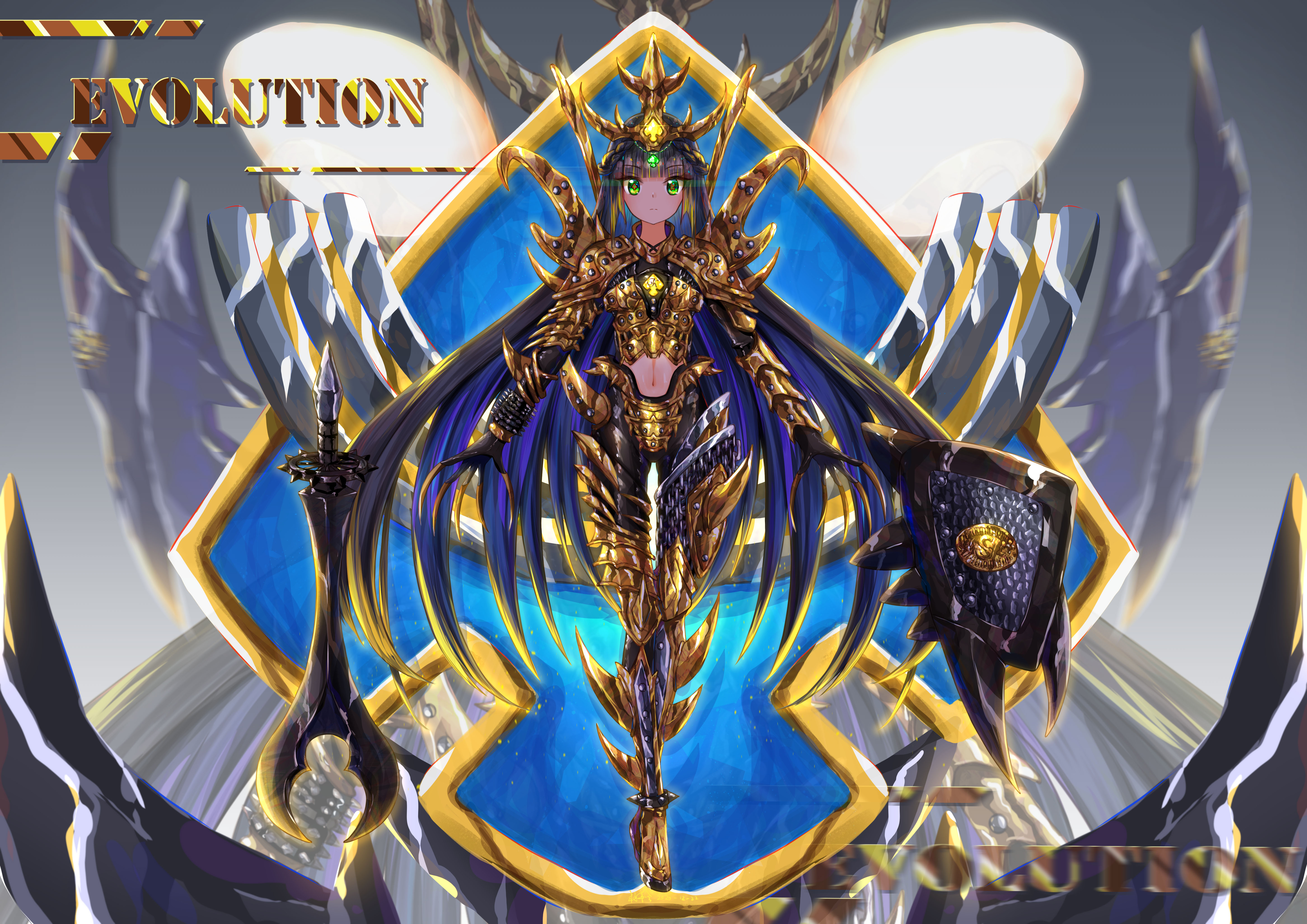 假面骑士blade黑桃K娘化