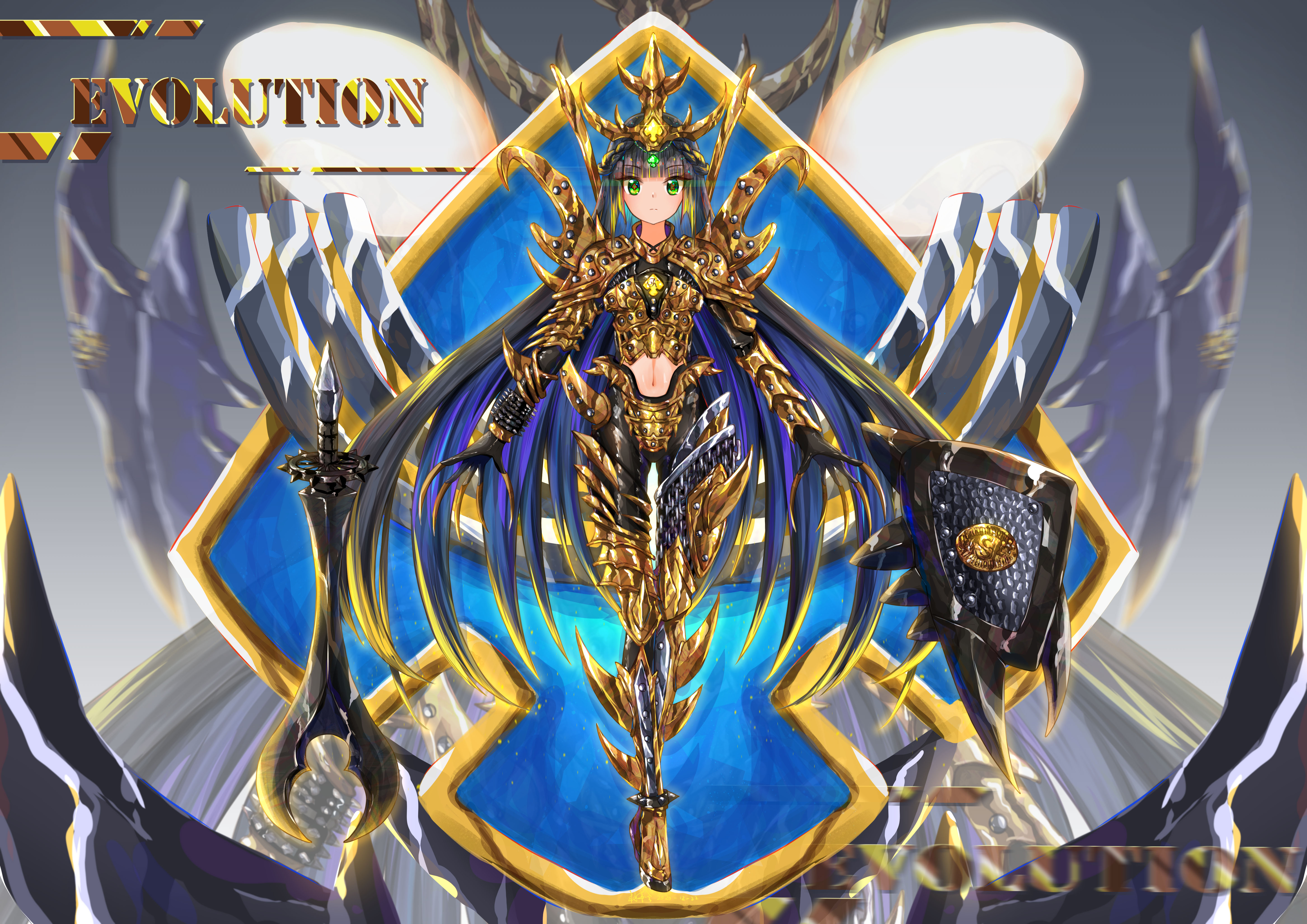 假面骑士blade黑桃K娘化