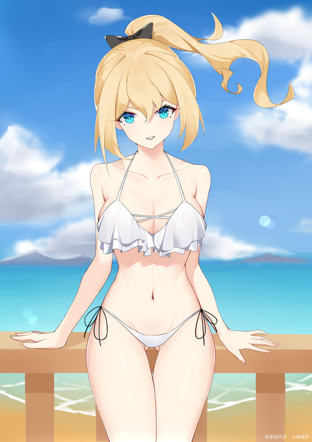 摸