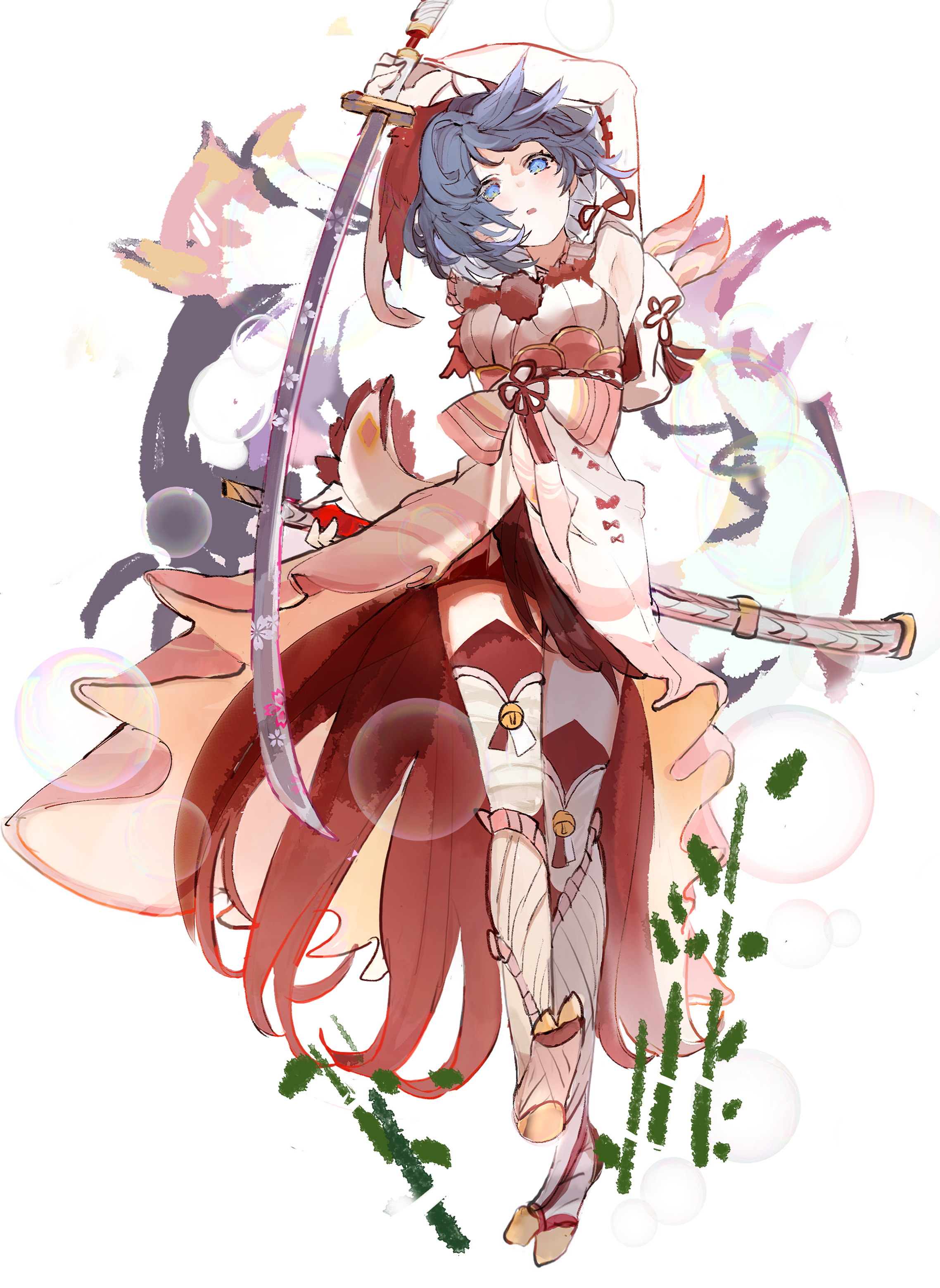 摸