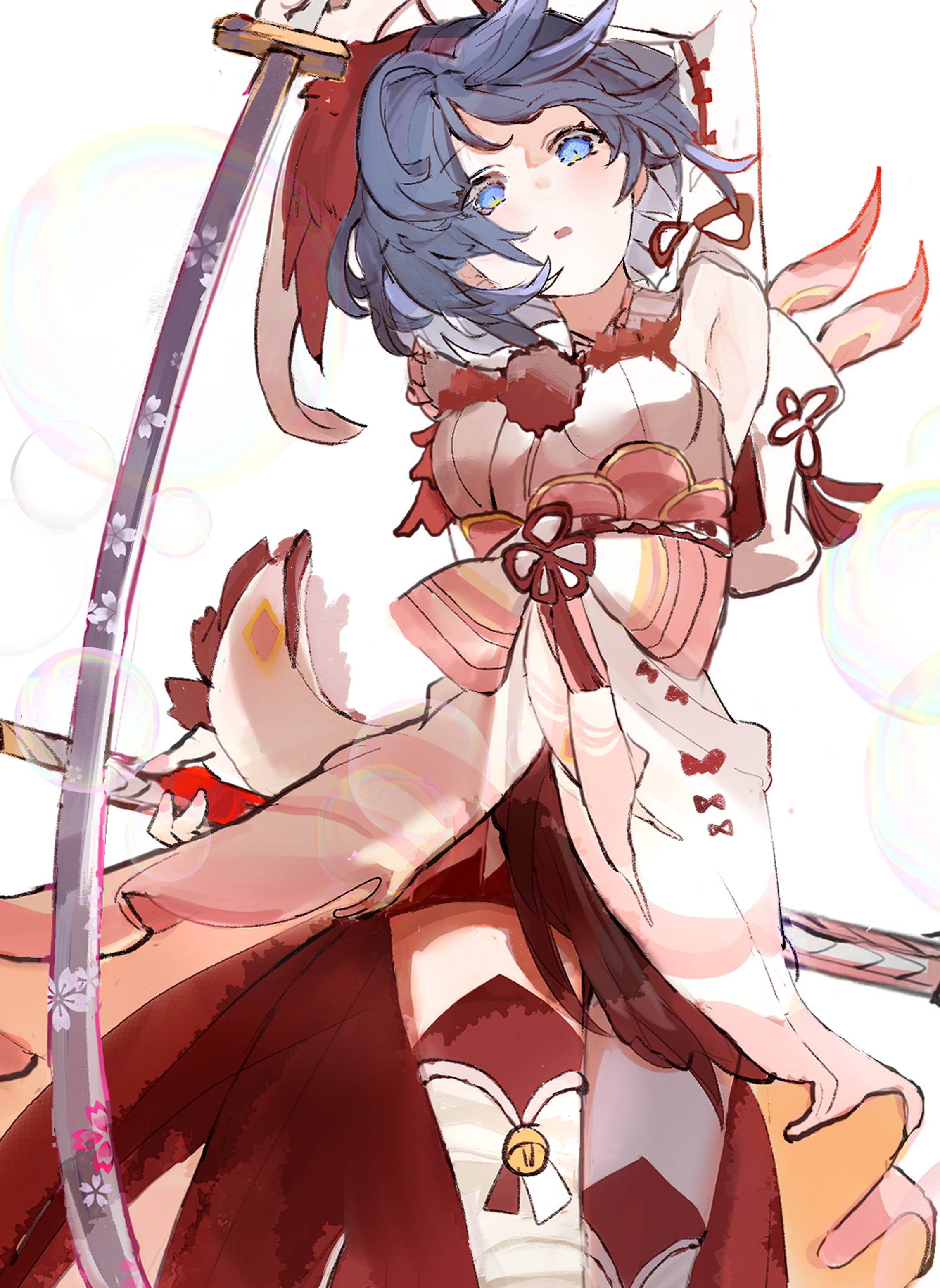 摸