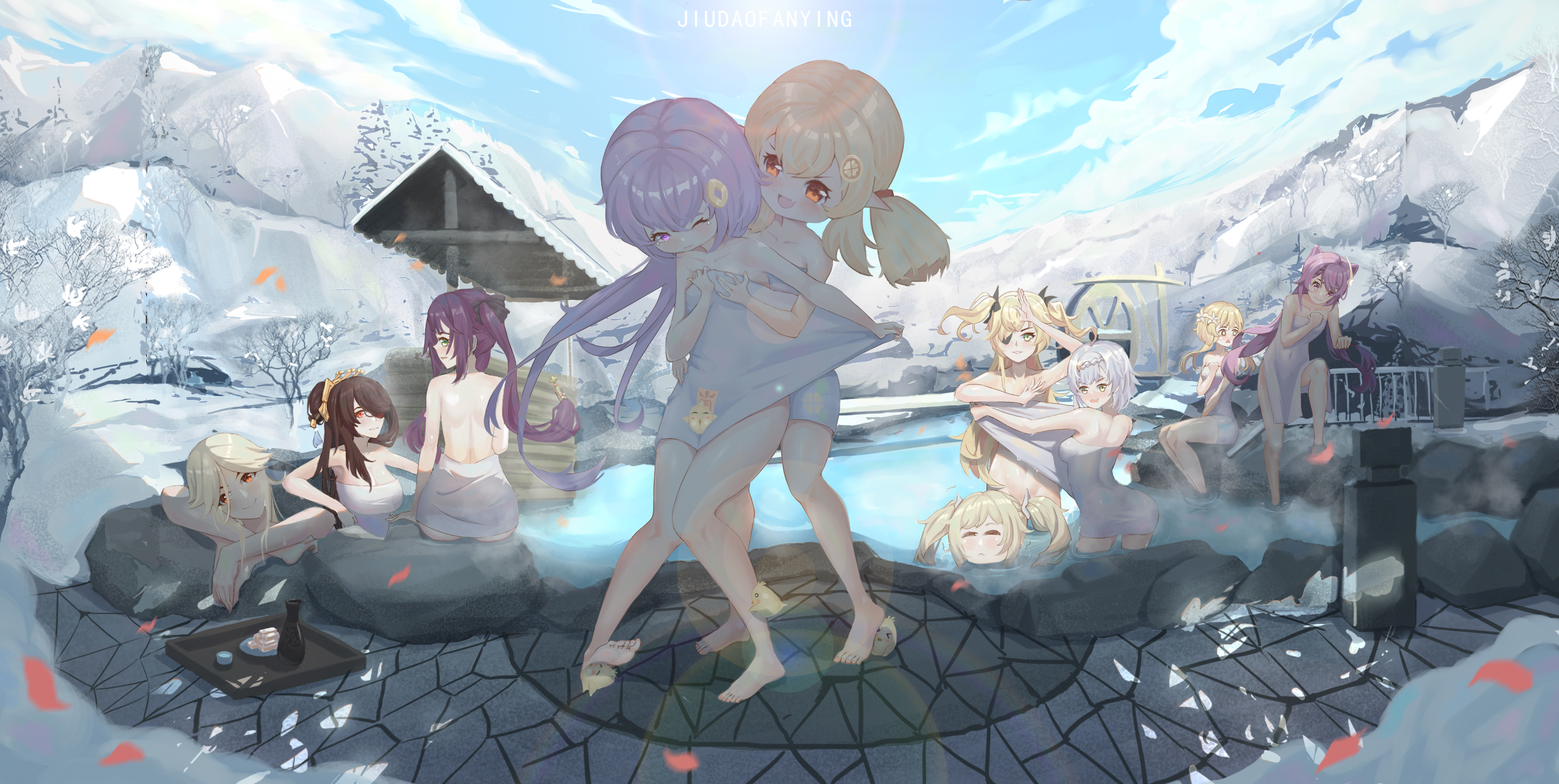 原神温泉女澡堂