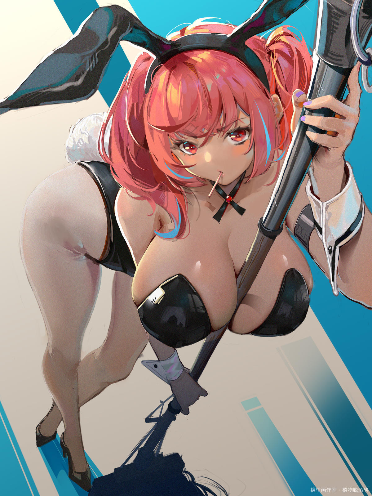 摸