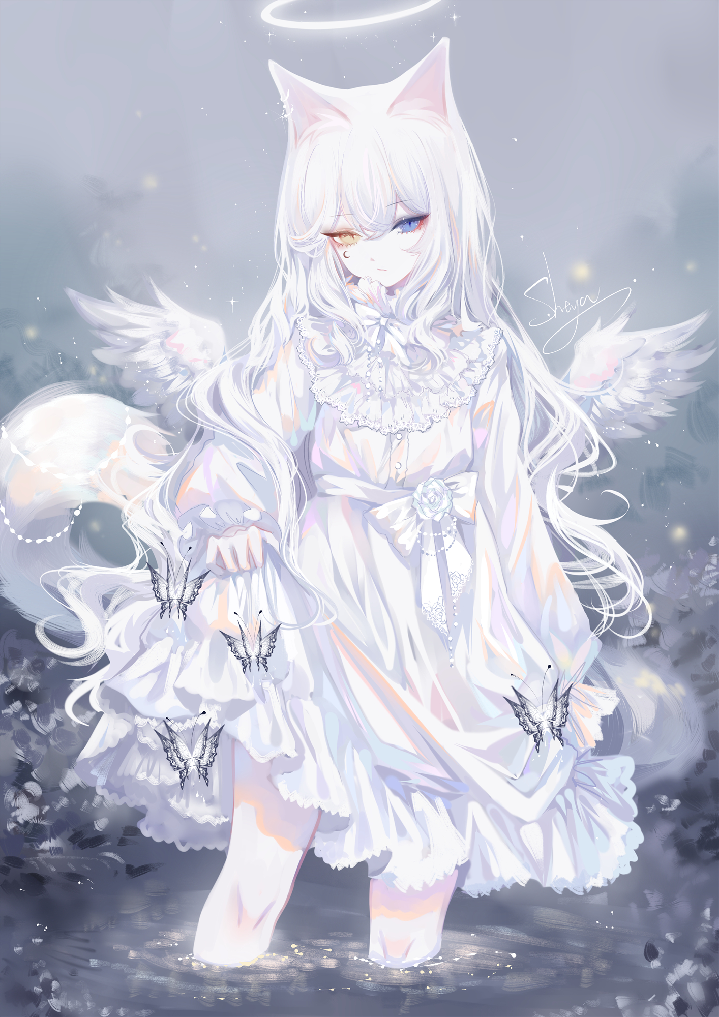 White