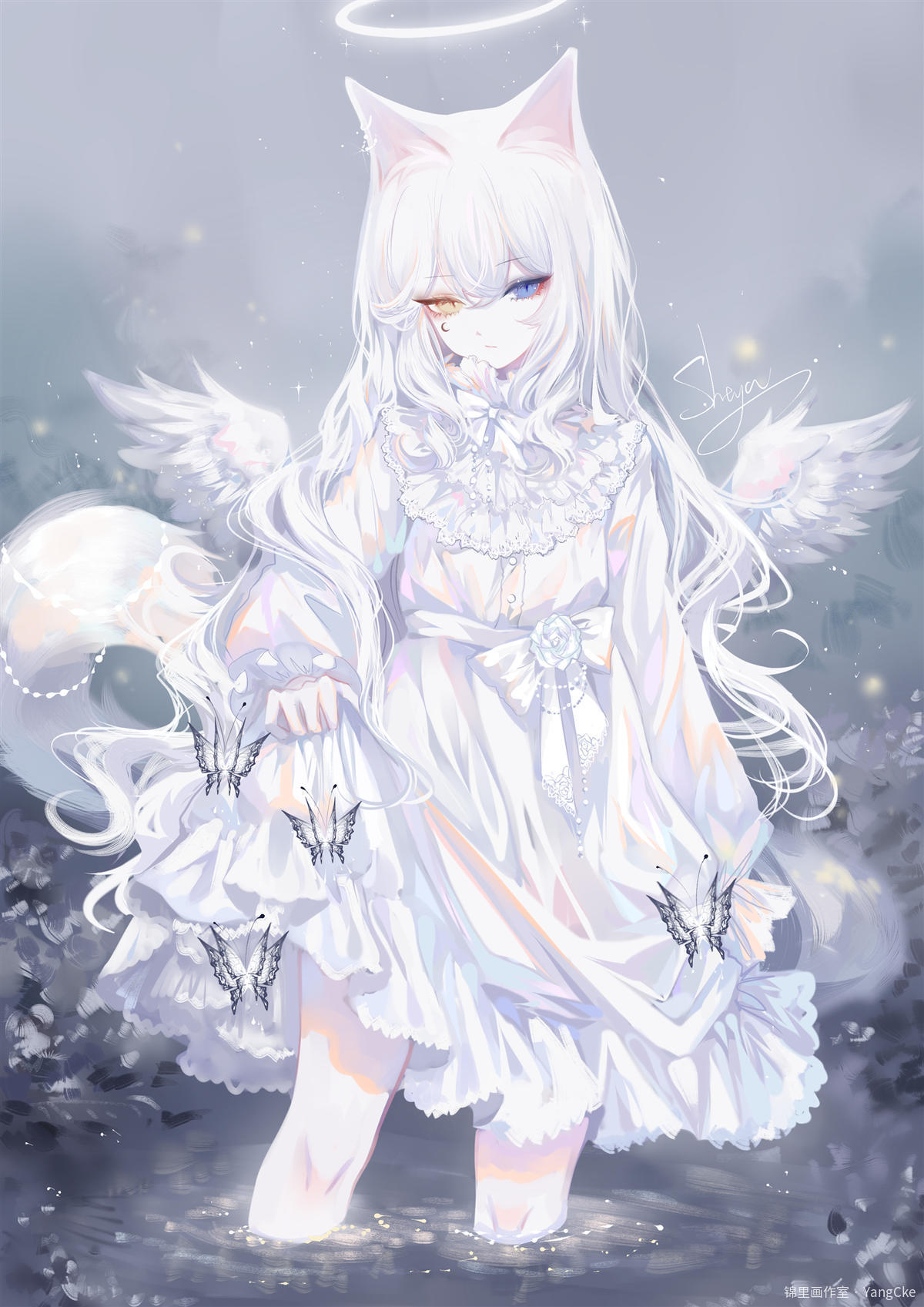 White