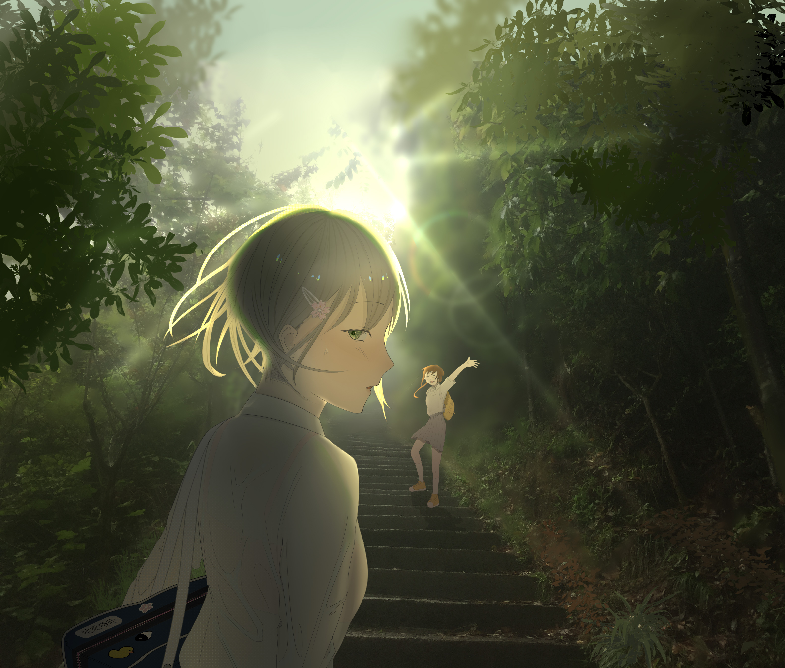 爬山