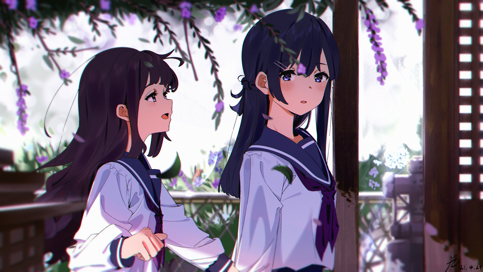 贴贴看花花~~~
