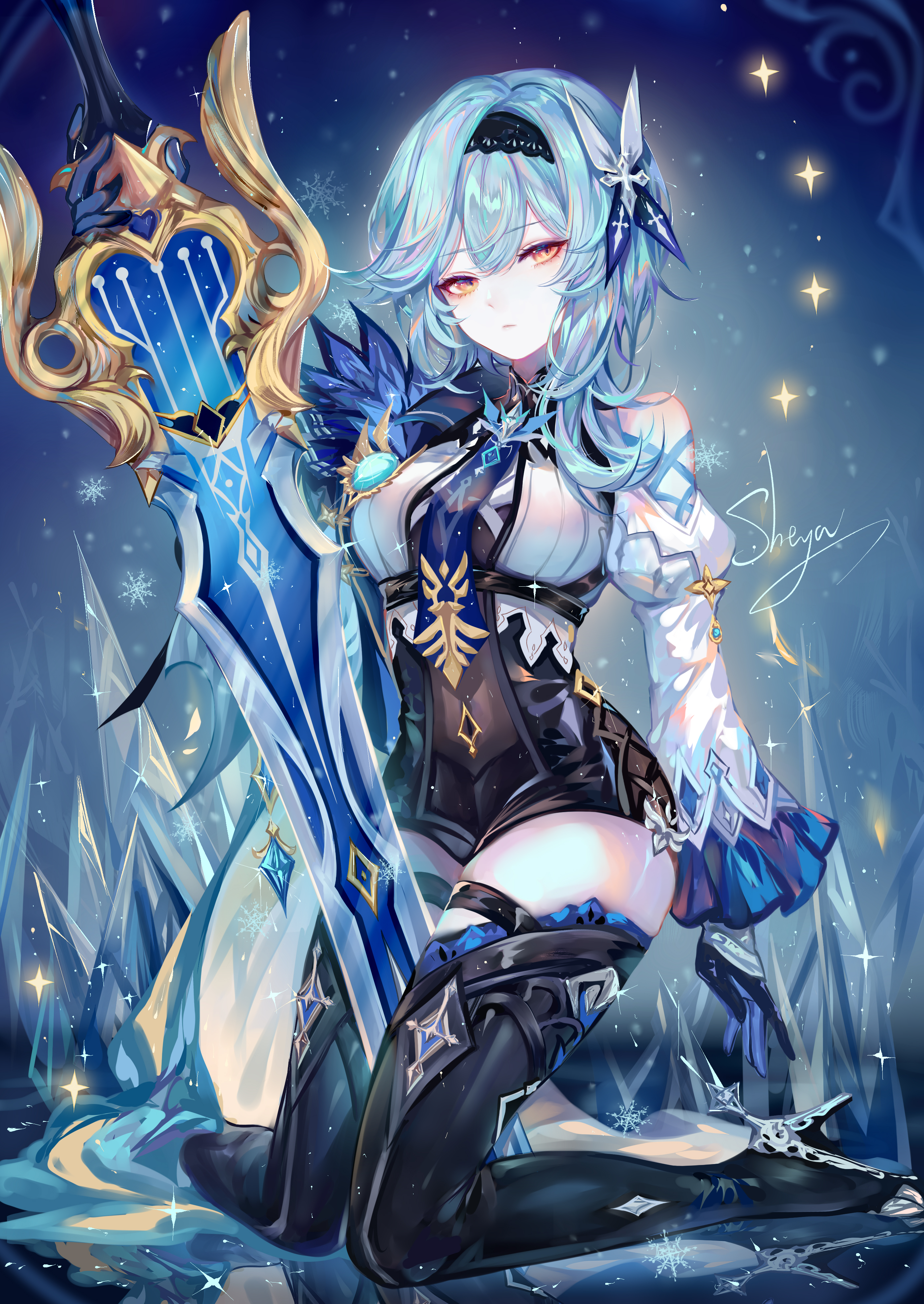 优菈夹——