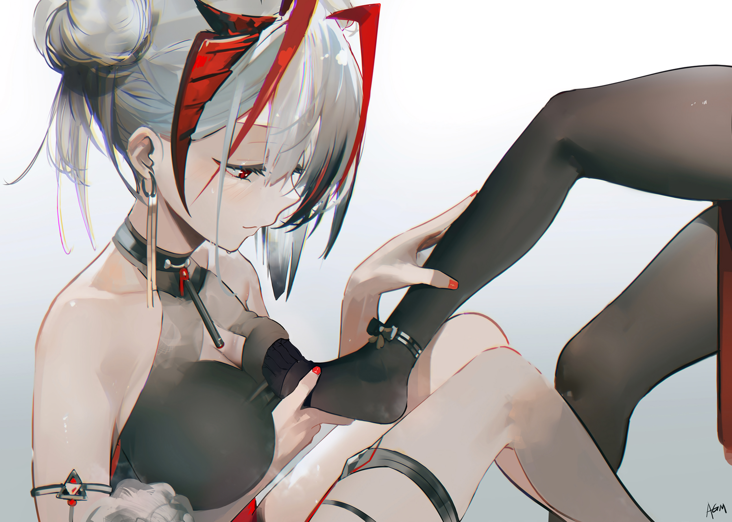 W