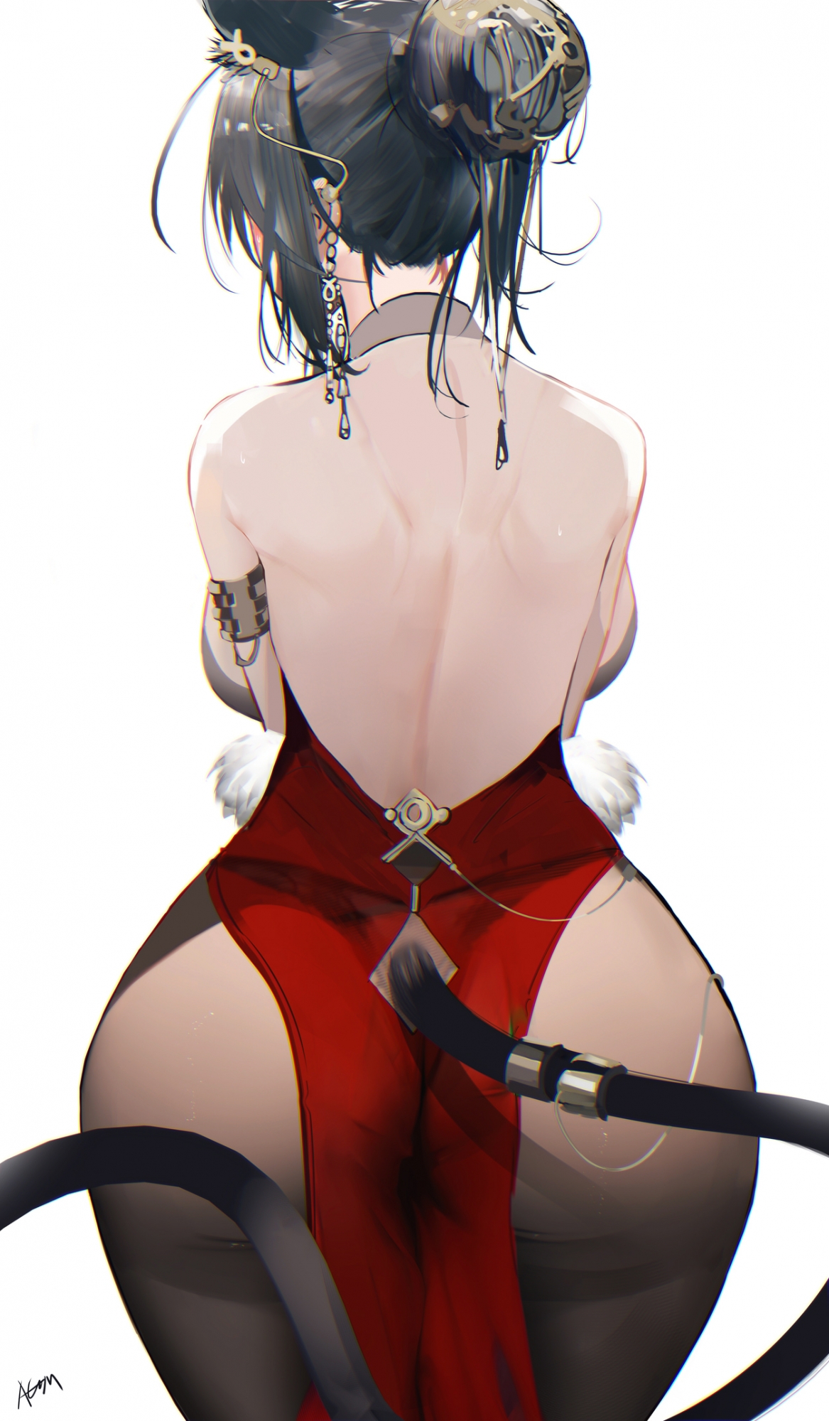 黑了礼服