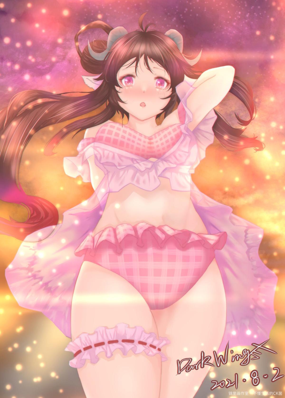 小羊泳装