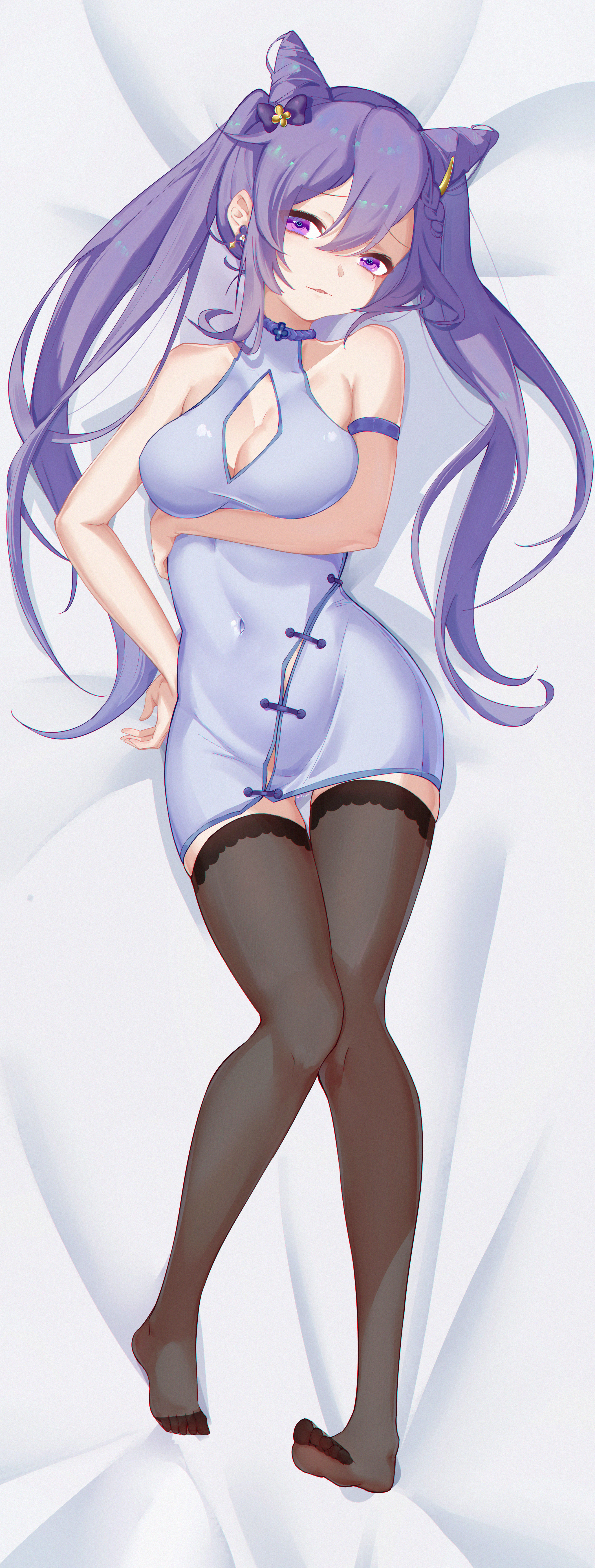 刻晴抱枕图