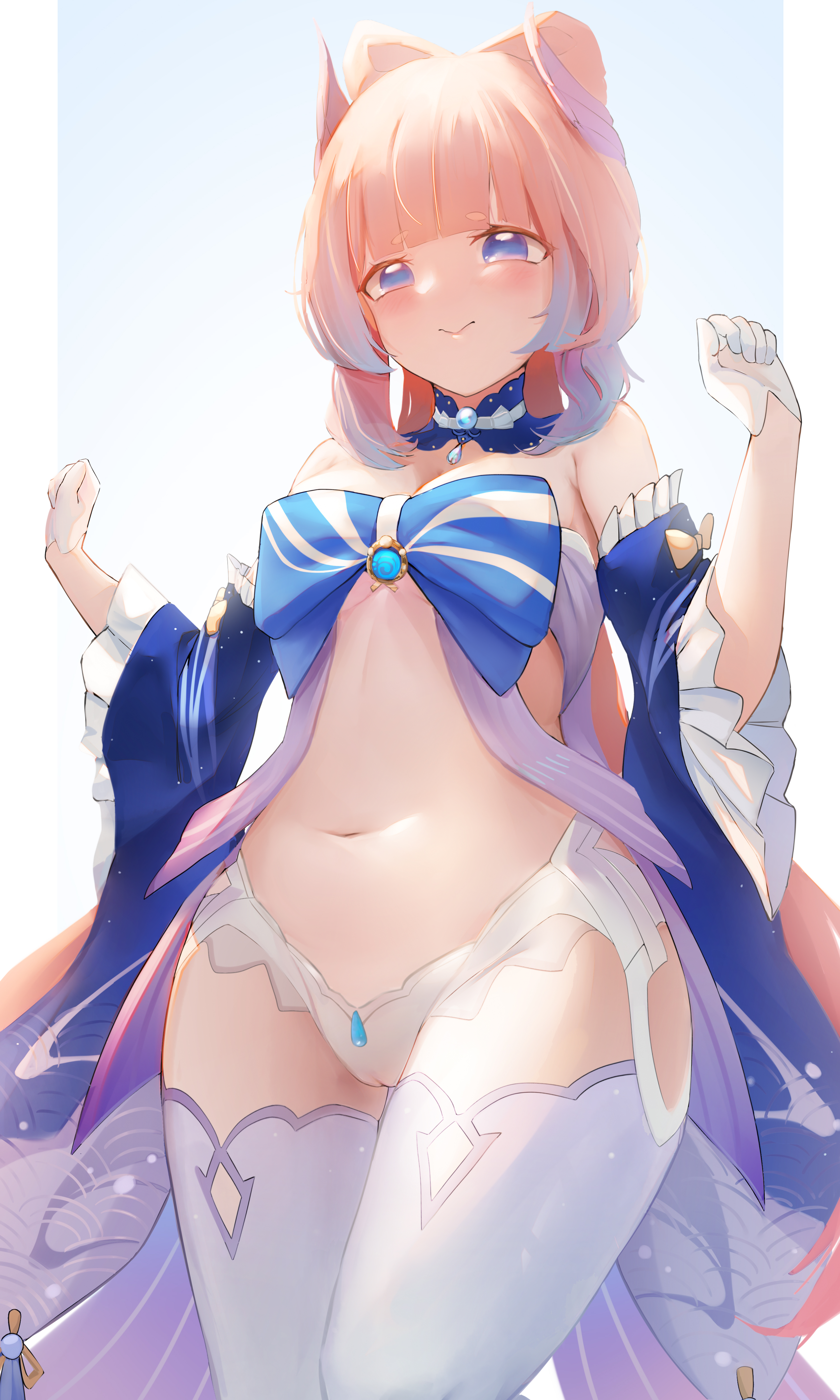 “珊瑚宫大人的衣服好像有点缩水？”