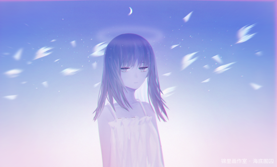 摸图片插画壁纸画作