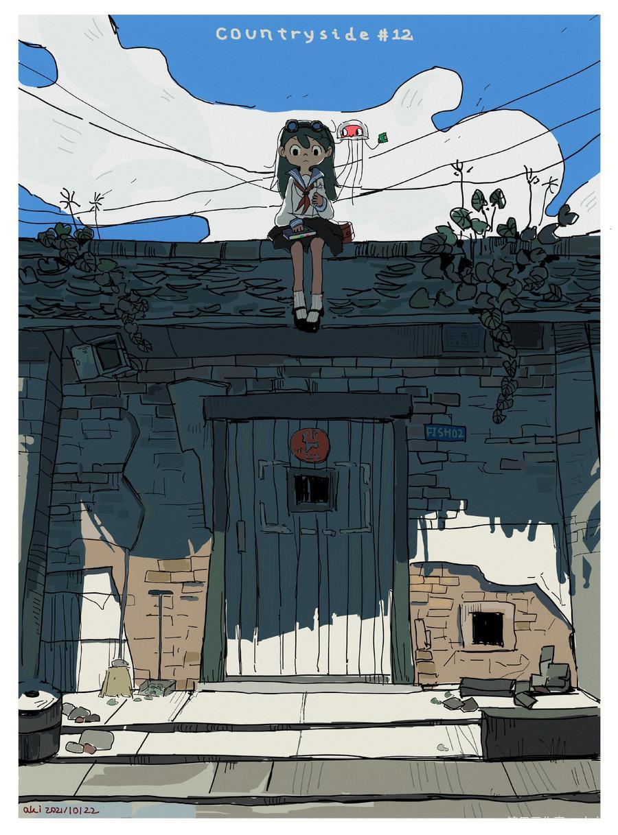 *12图片插画壁纸画作