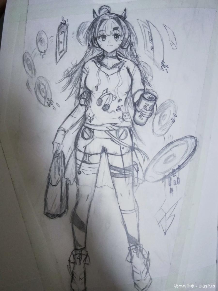 进行一个手绘的瞎摸（纯新人勿喷）图片插画壁纸画作
