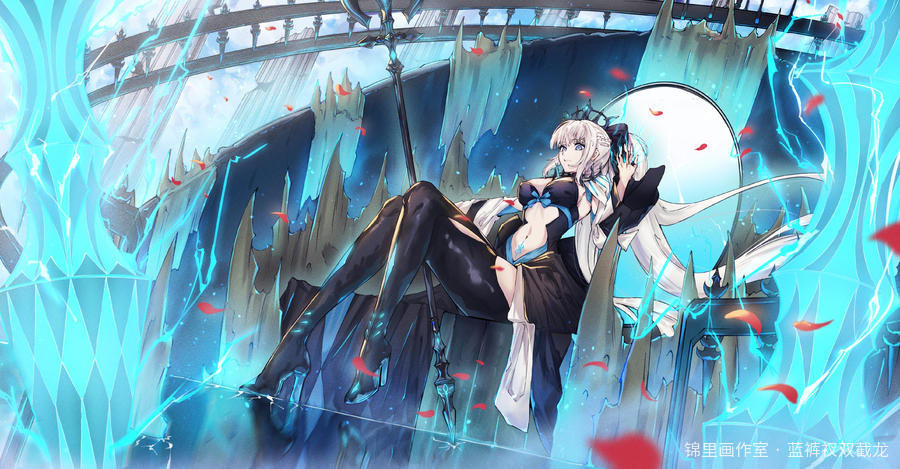 FGO摩根图片插画壁纸画作