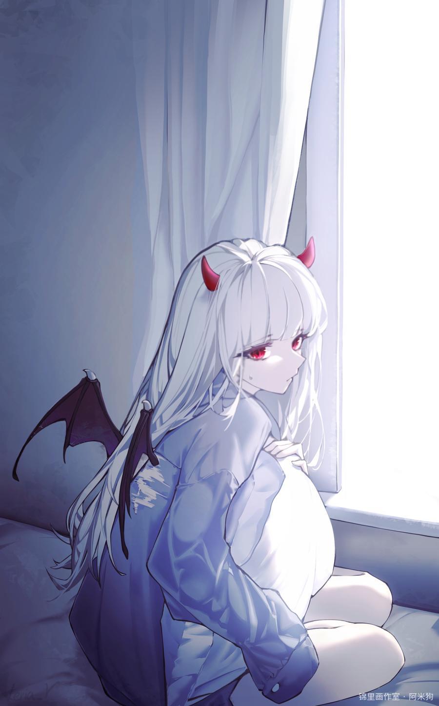bad dream图片插画壁纸画作