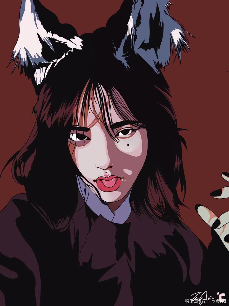 没什么能阻挡摸鱼图片插画壁纸画作
