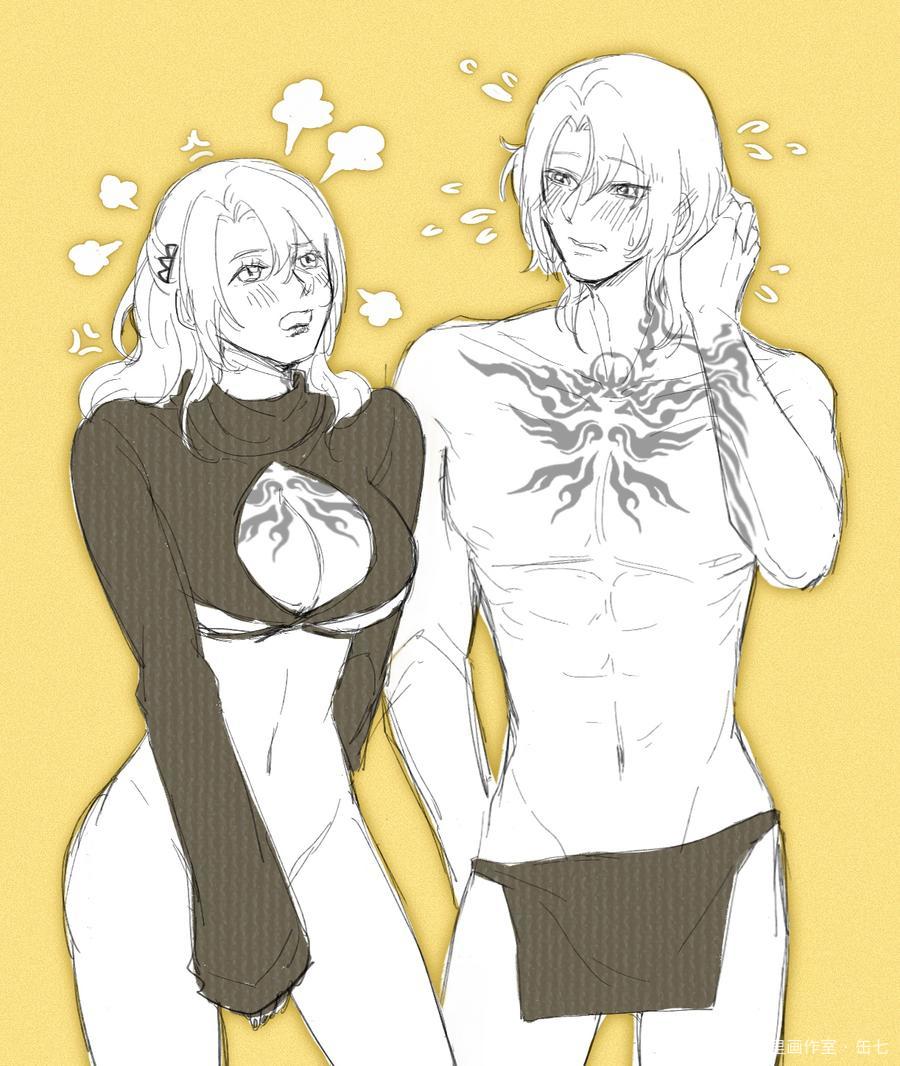 lucy&luca图片插画壁纸画作