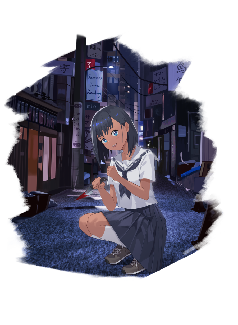 小舟澪图片插画壁纸画作