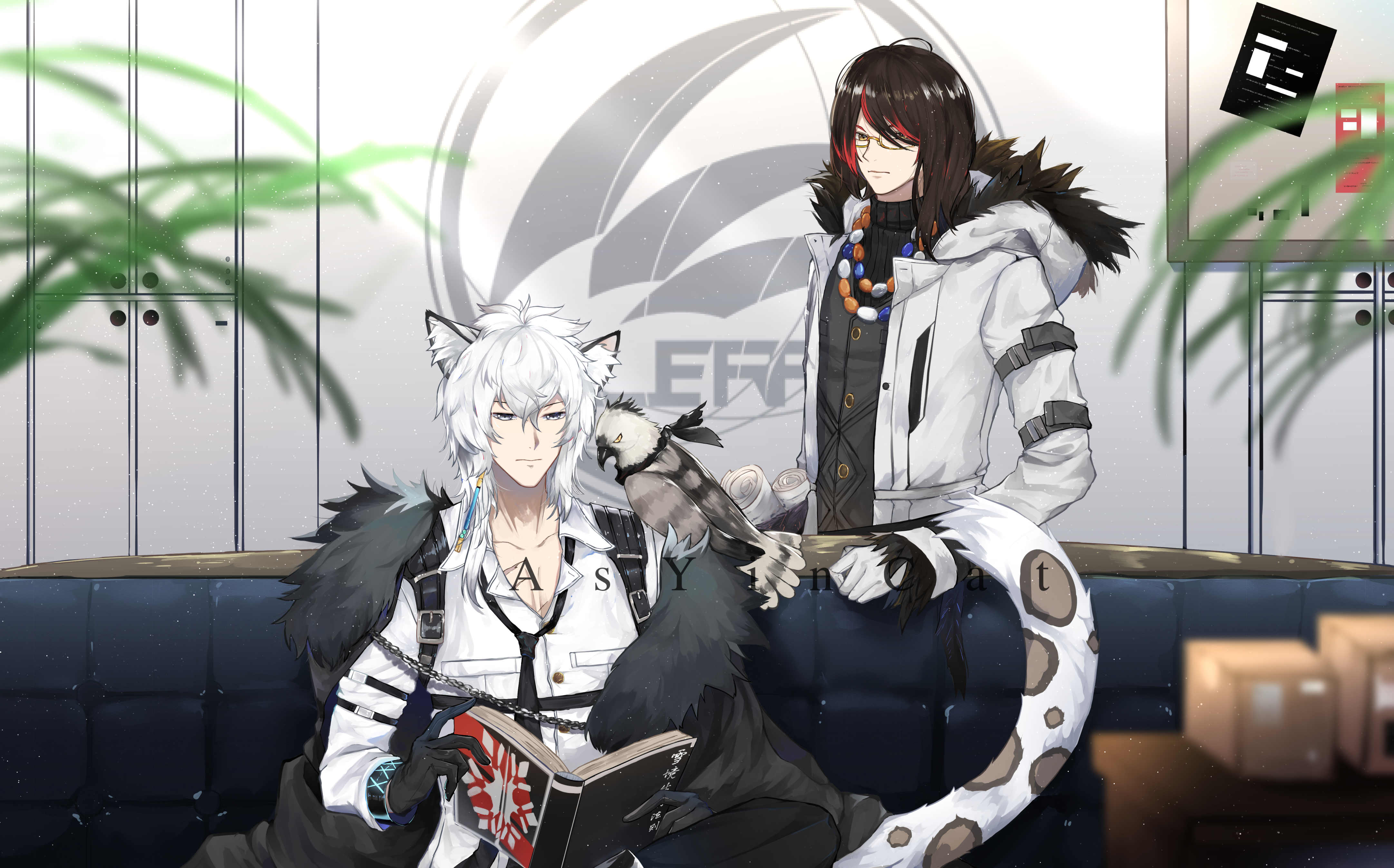 明日方舟の银灰＆灵知