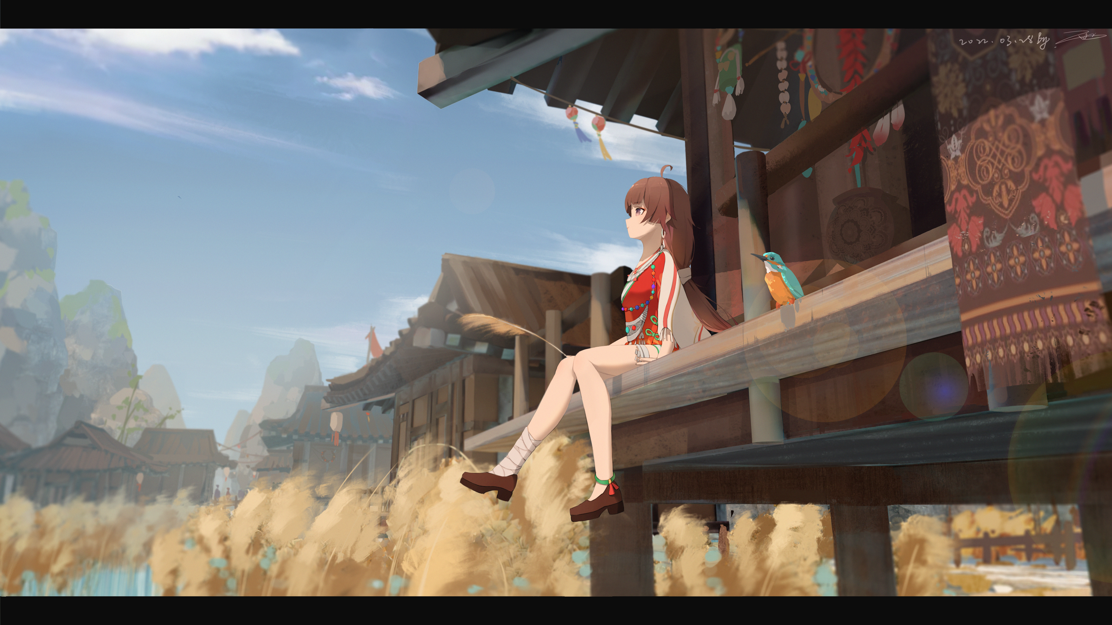 画画女儿