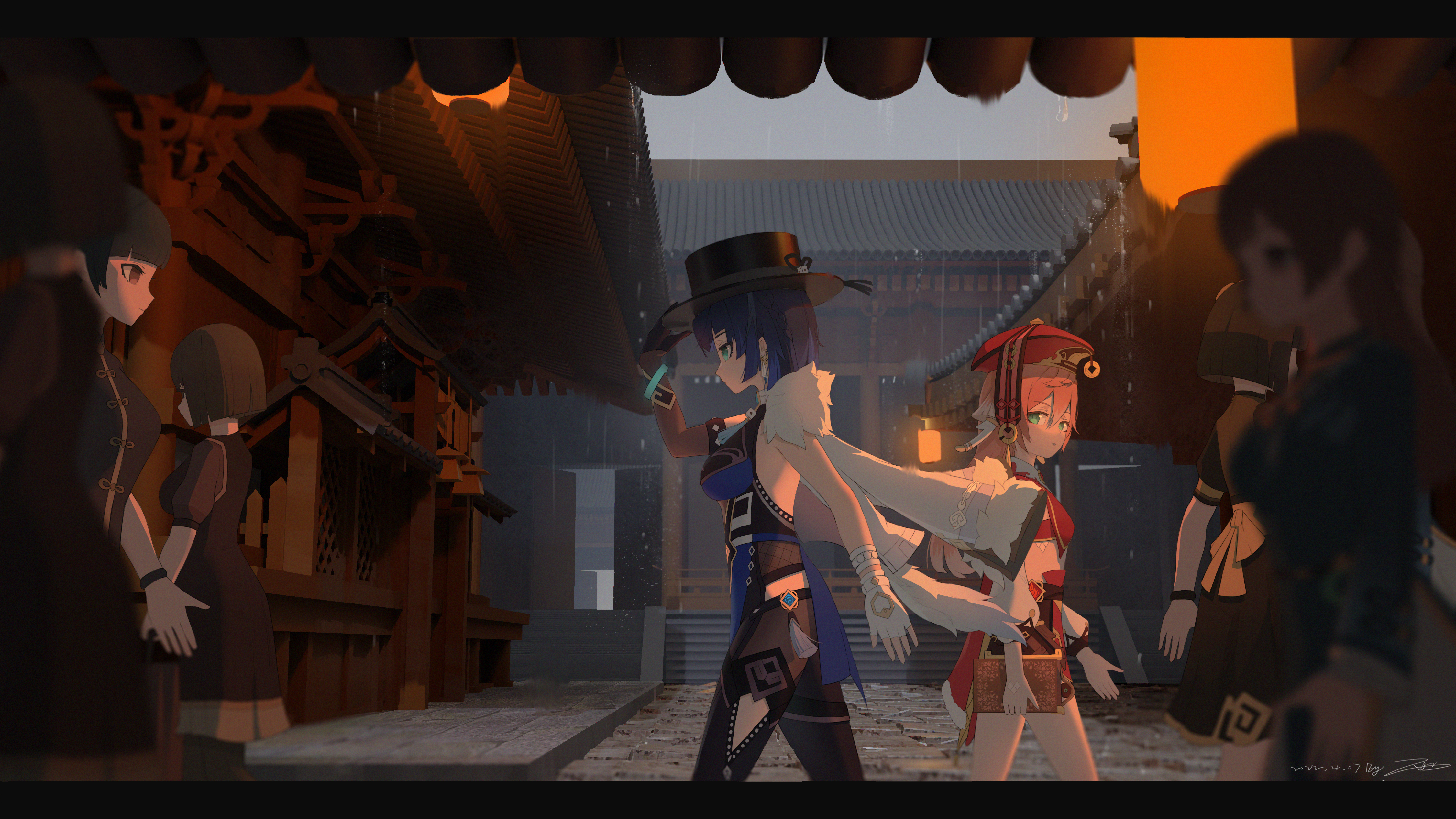 夜兰x烟绯