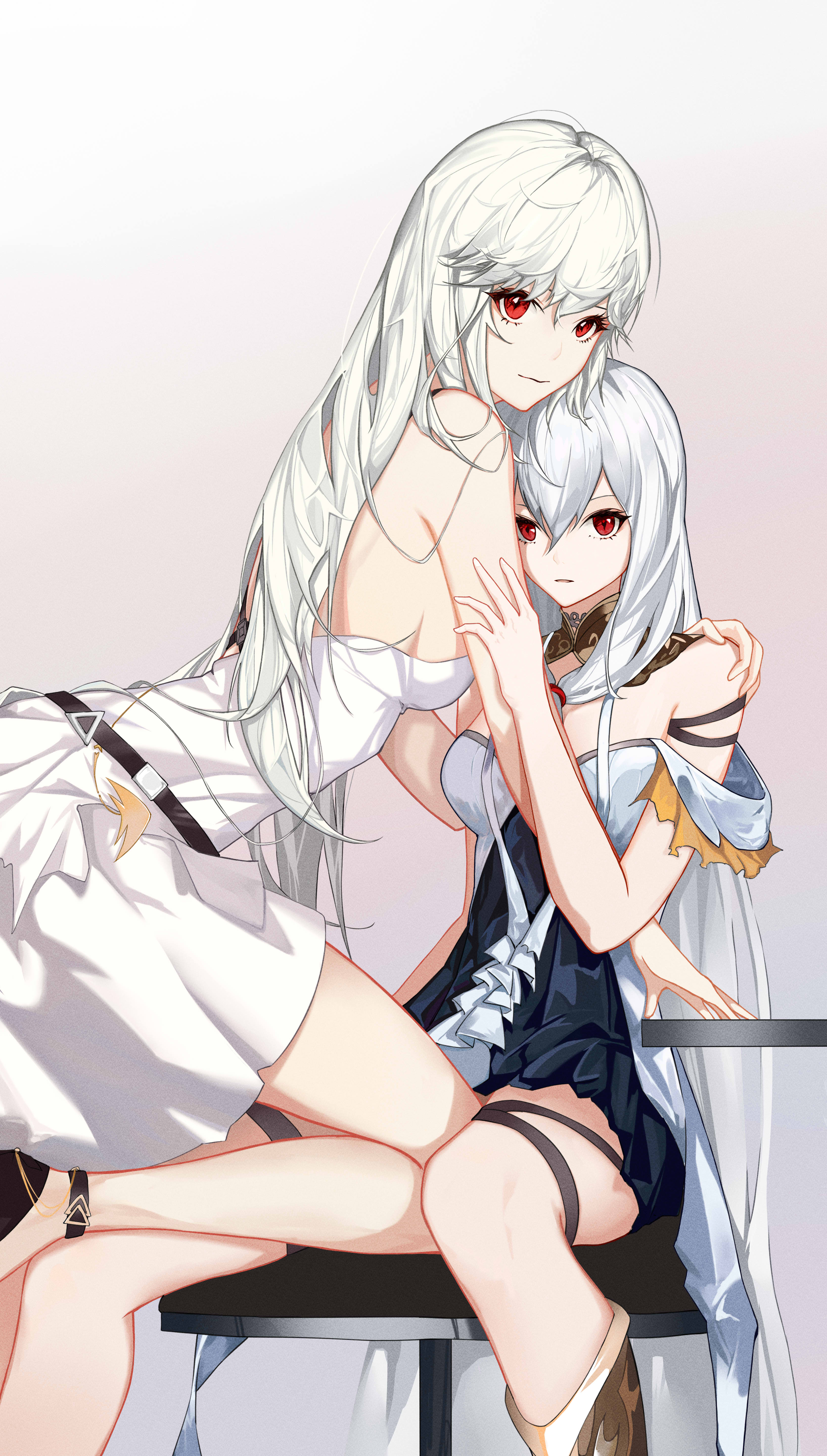 【明日方舟】幽灵鲨x斯卡蒂