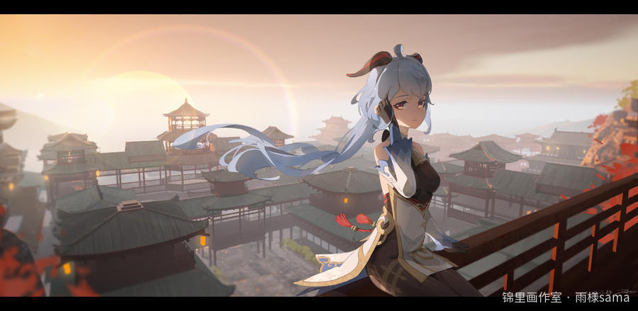 你…愿意陪我一起加班吗？图片插画壁纸画作
