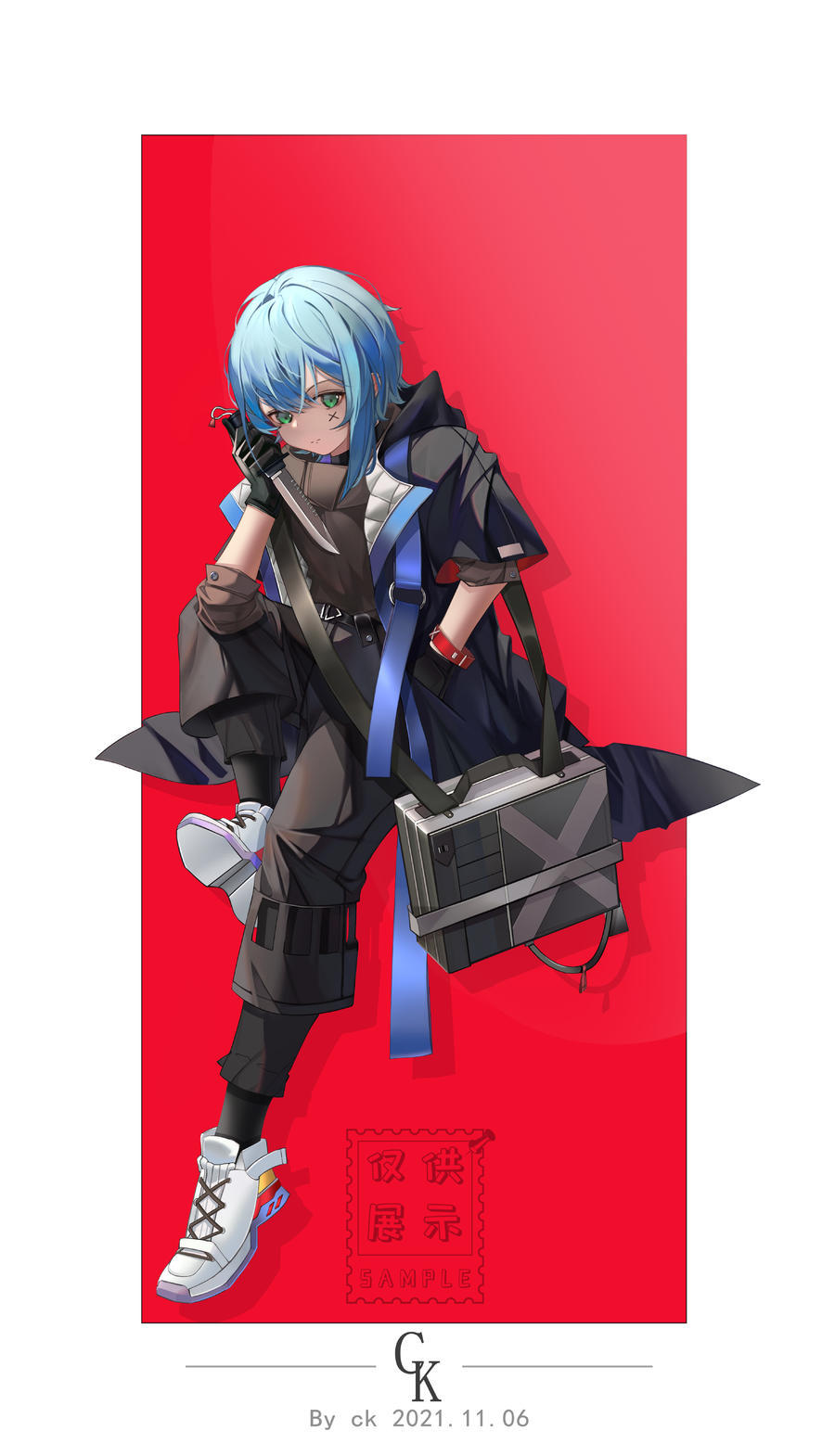 菜b来啦图片插画壁纸画作