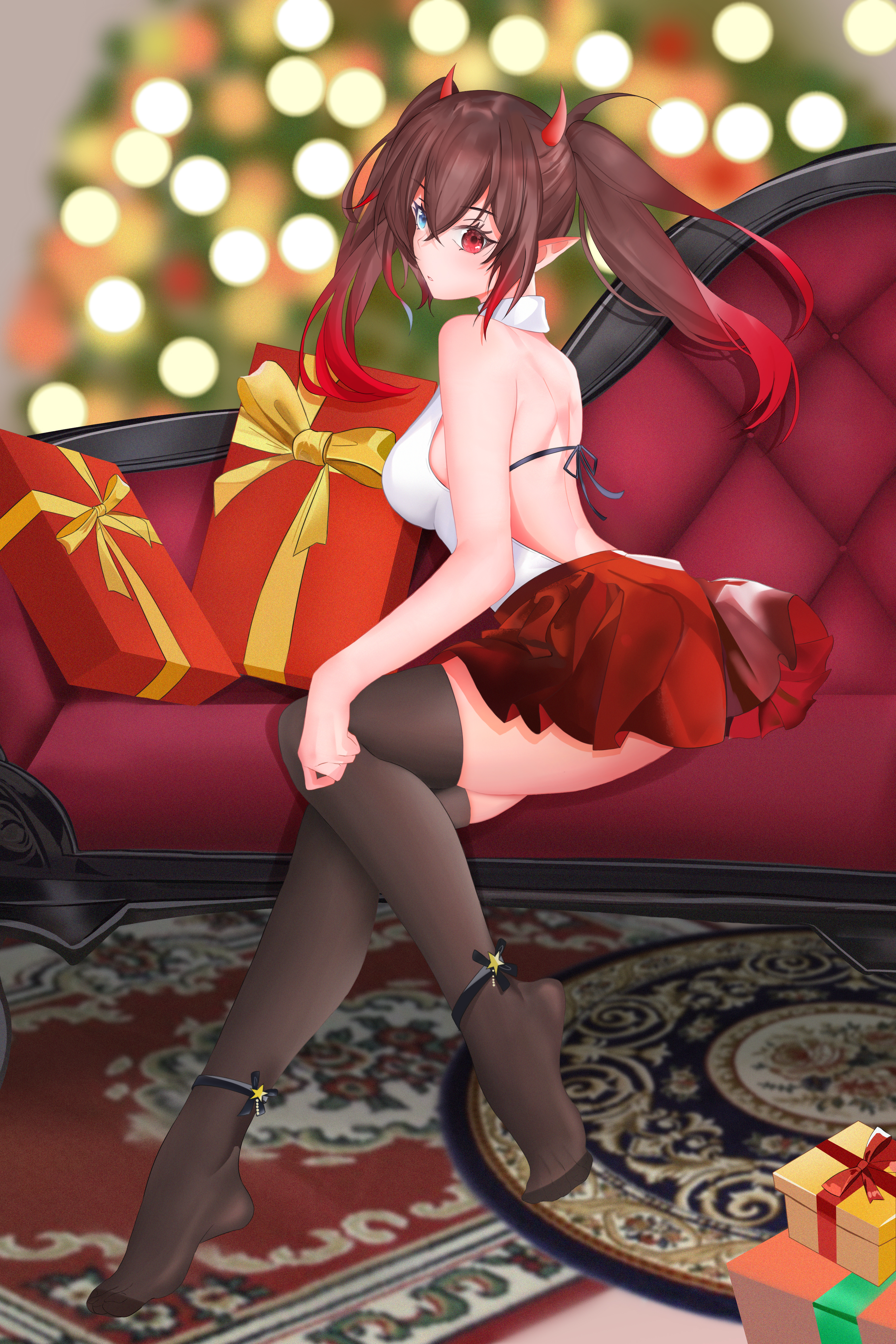 画的是b站的kirikosama！圣诞节同人！