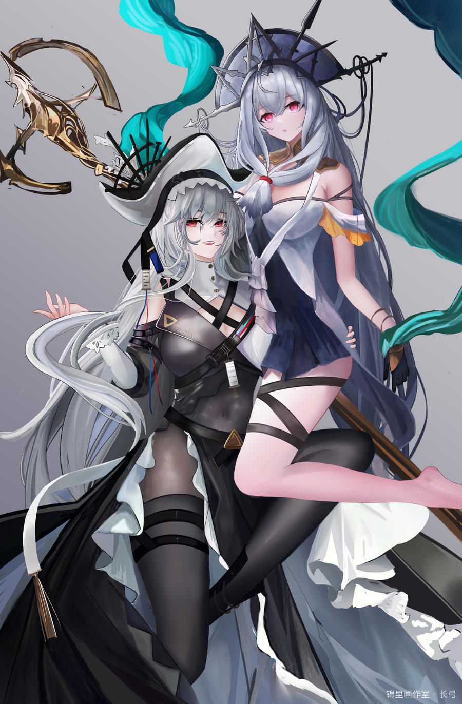 玩方舟的第三年~图片插画壁纸画作