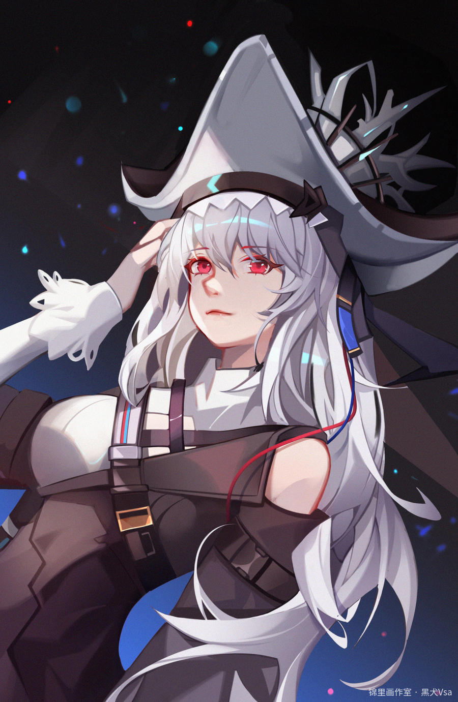 方舟三周年 —幽灵鲨图片插画壁纸画作