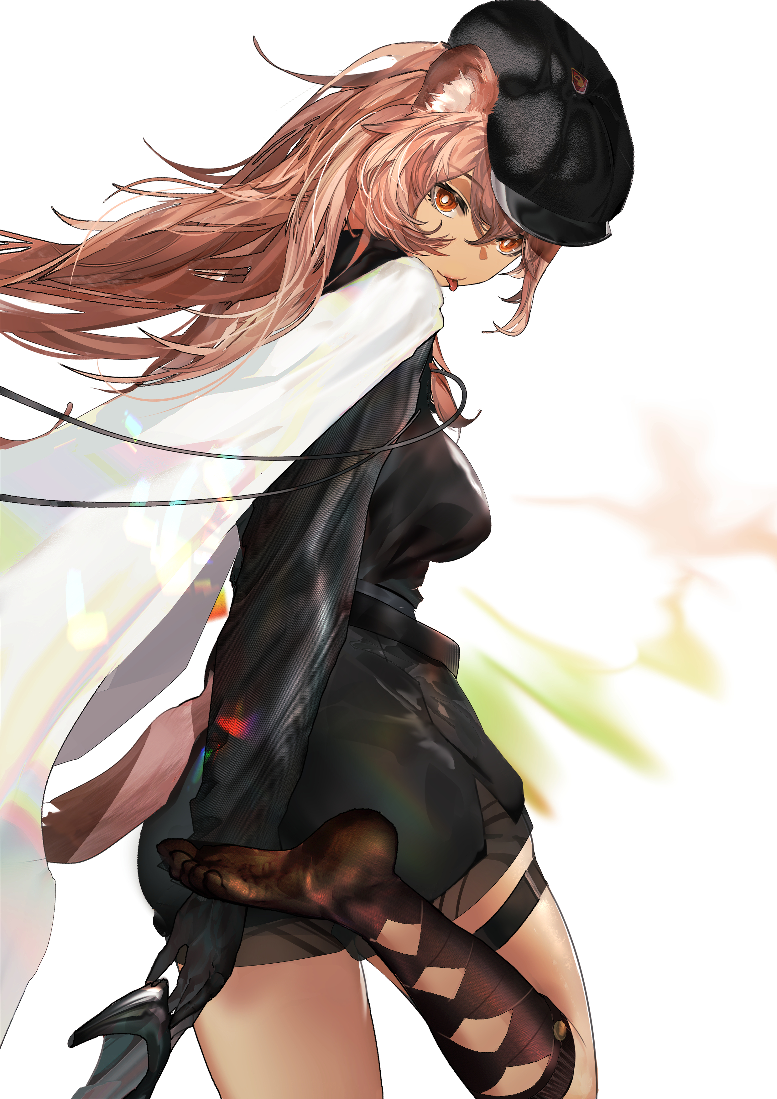 砾
