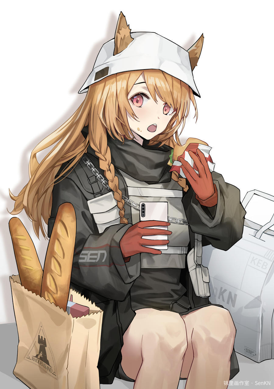 休憩图片插画壁纸画作