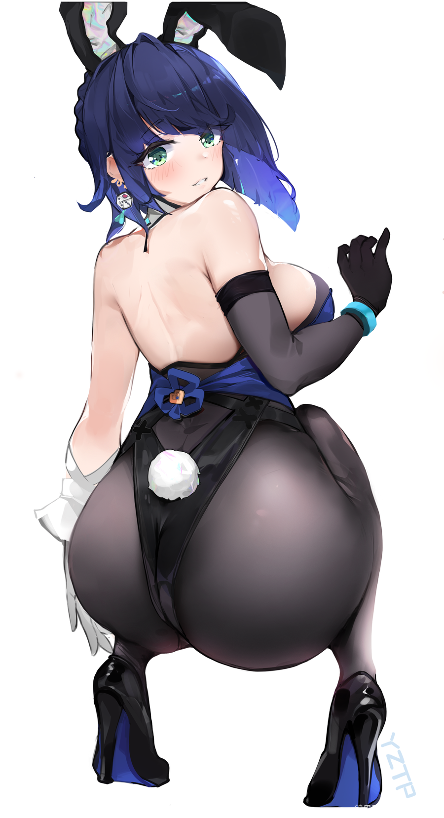 兰兔图片插画壁纸画作