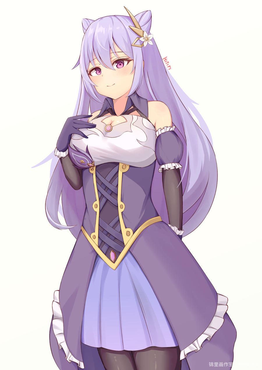 七音服·刻晴图片插画壁纸画作