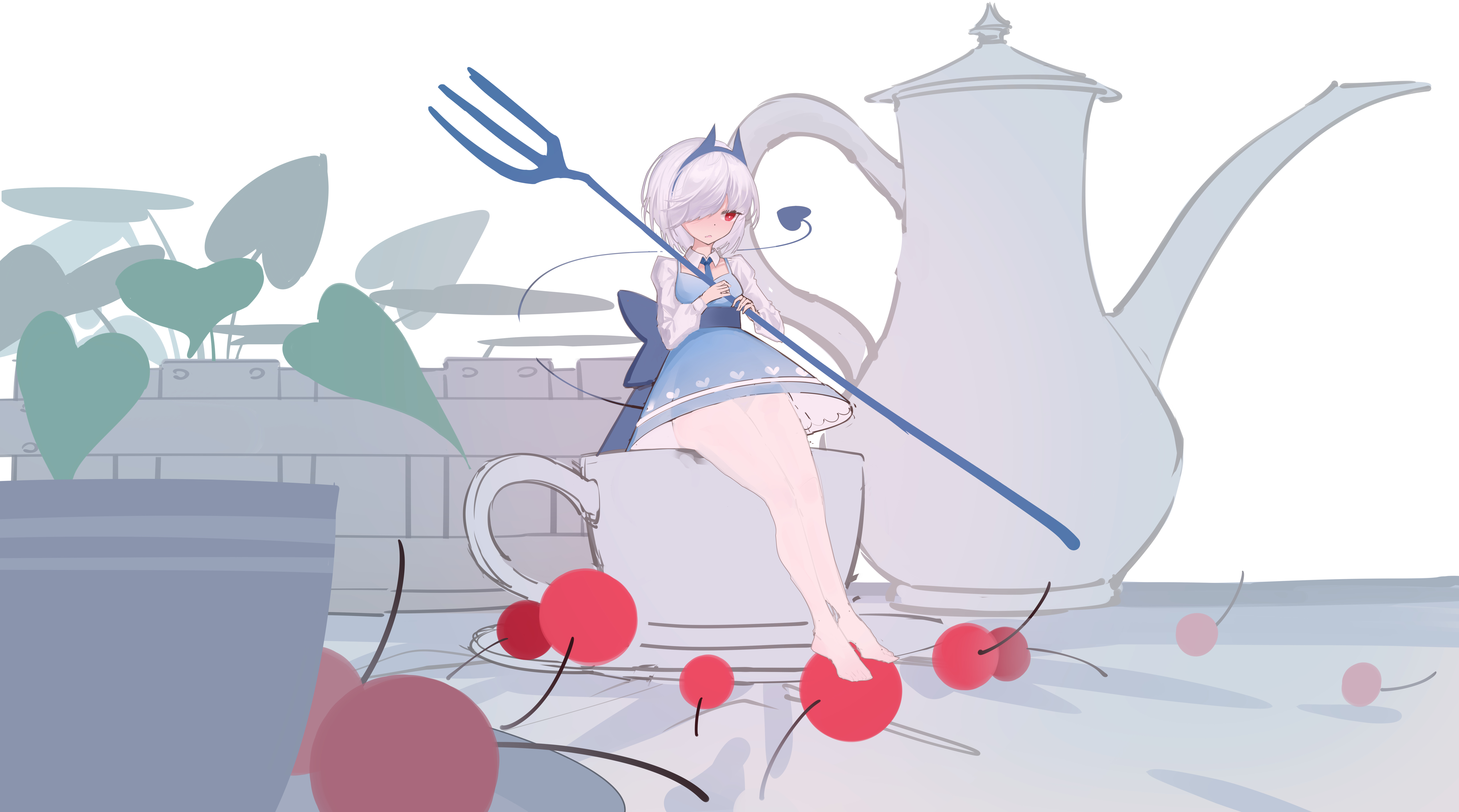 啥都画、L2D立绘、立绘、设计、插画、Q版