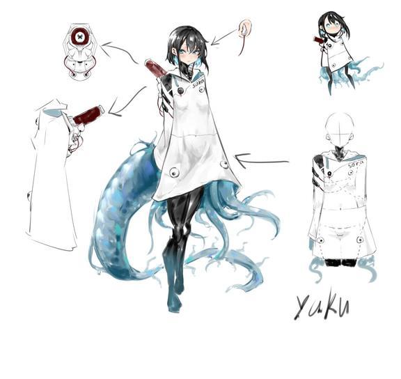 我oc，人造邪神失败品，靠偷吃医院输血袋苟活