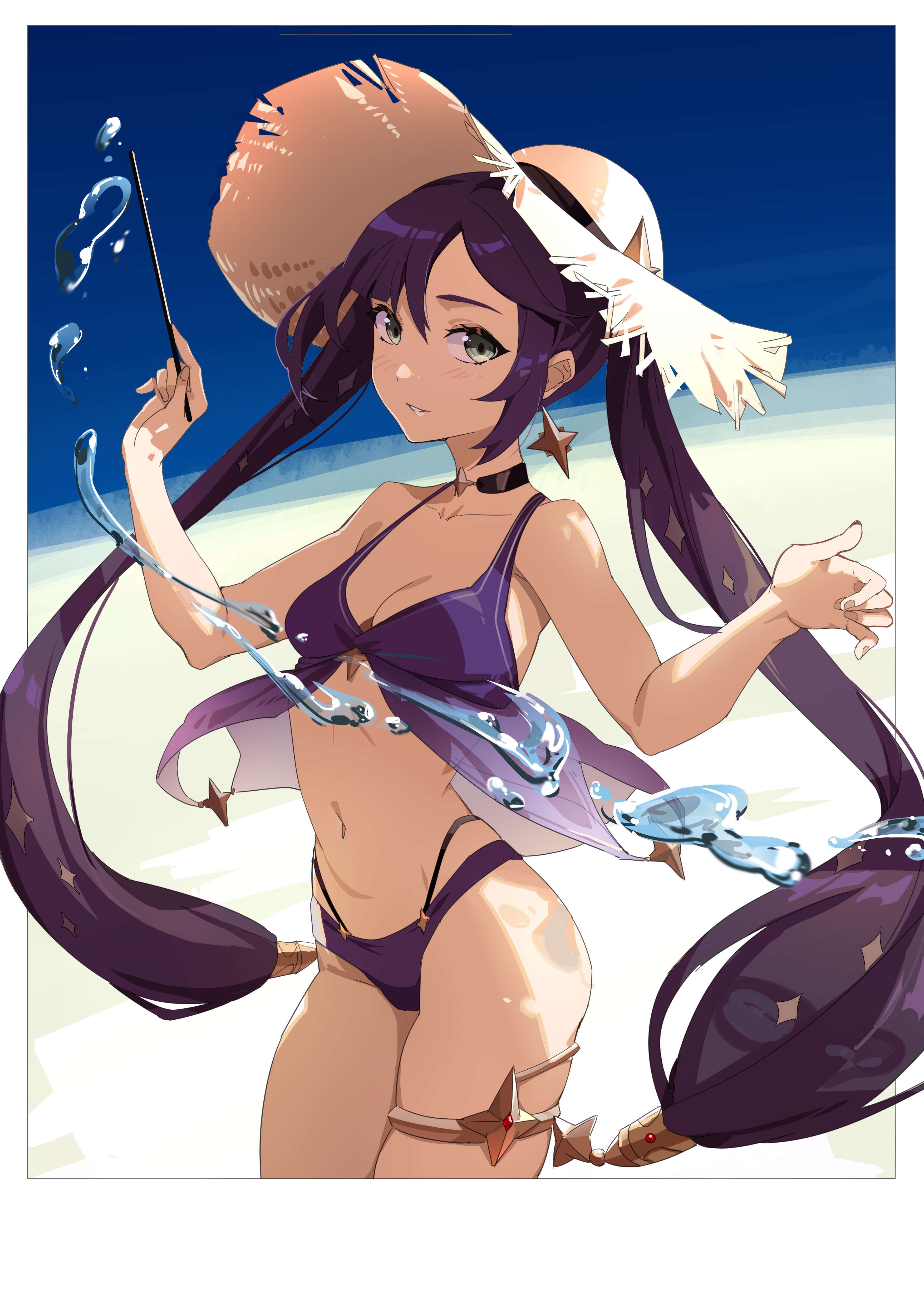 莫娜摸鱼