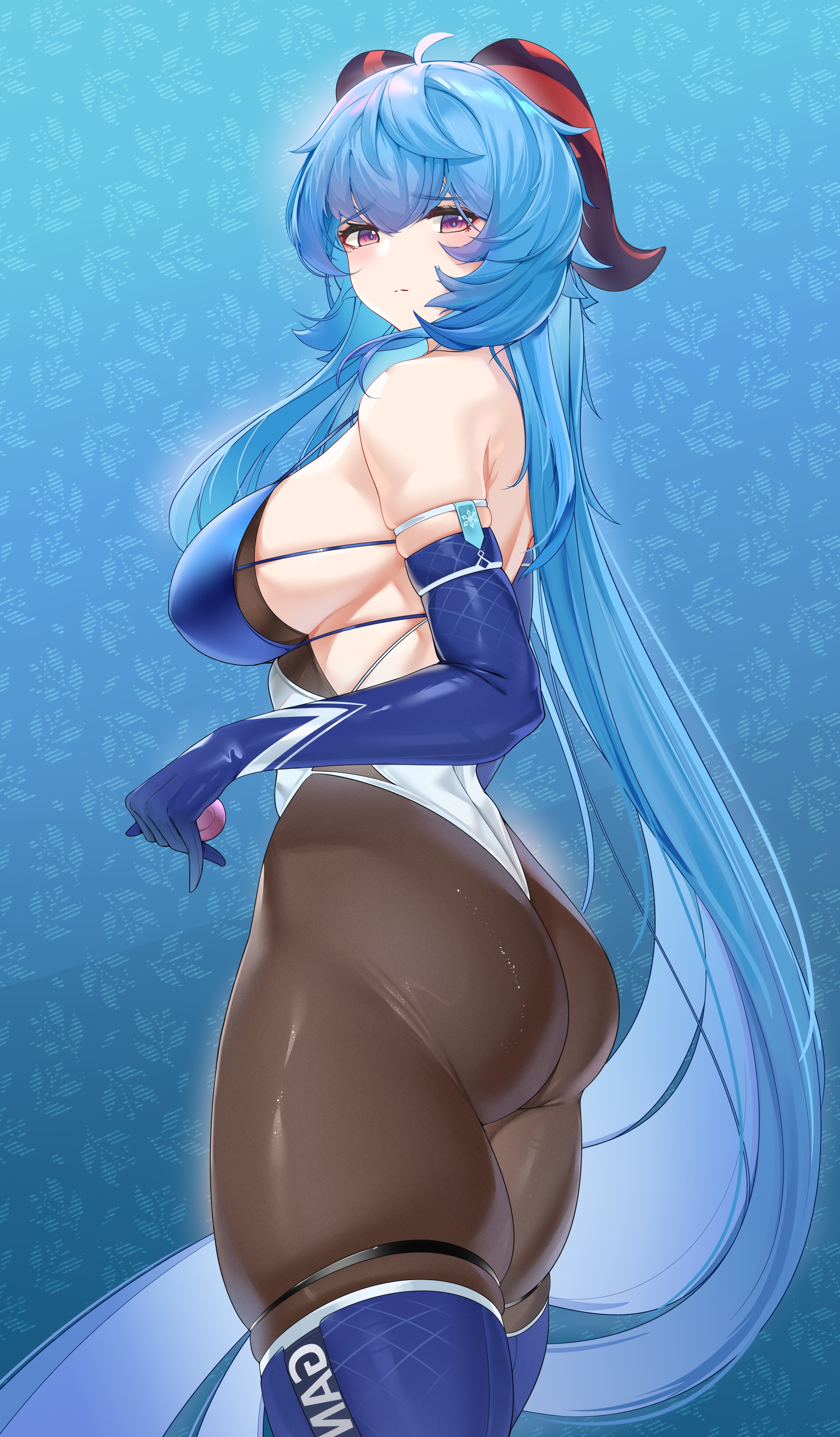 [原神]赛车女郎 甘雨