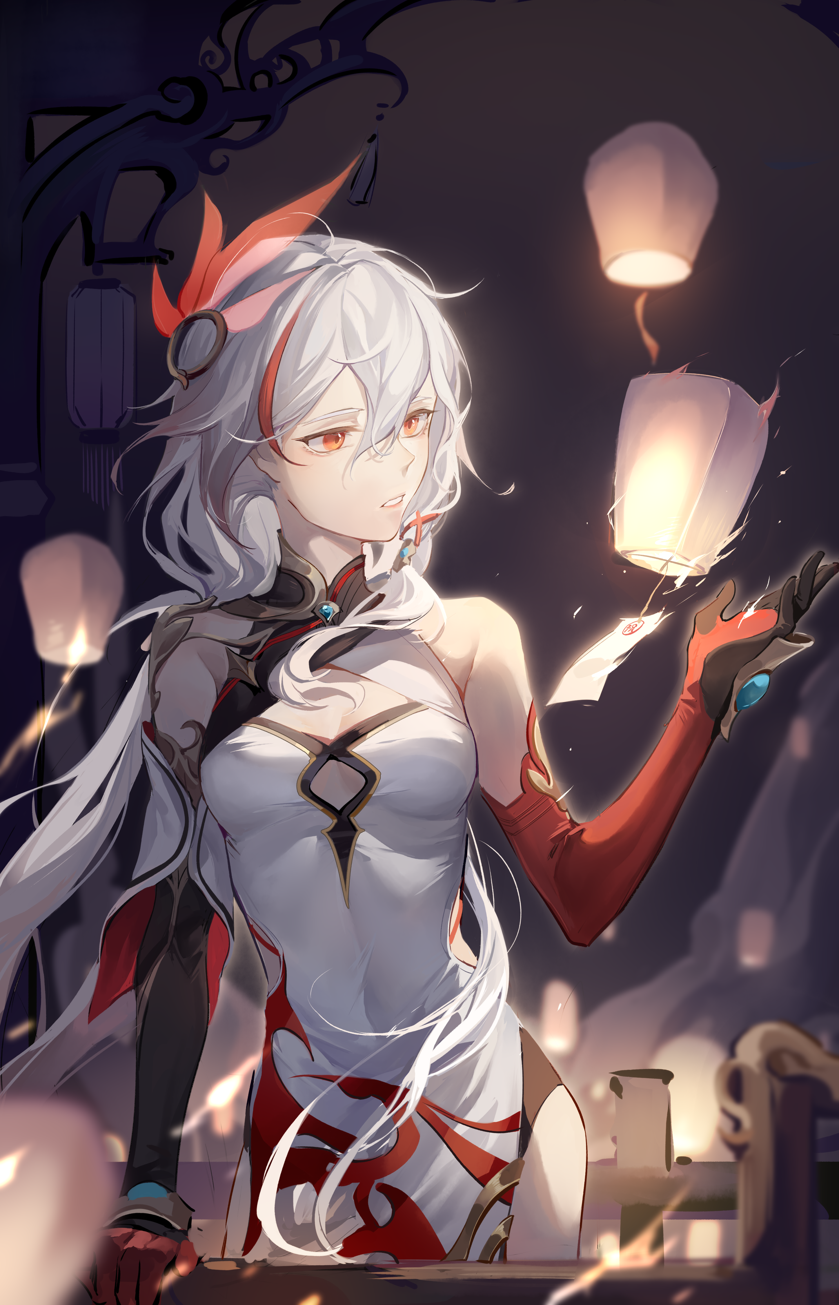 明灯熠熠