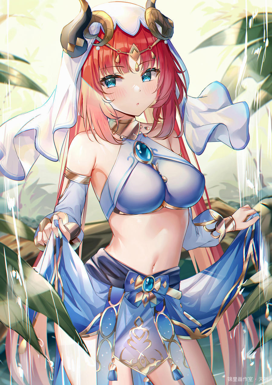 妮露图片插画壁纸画作