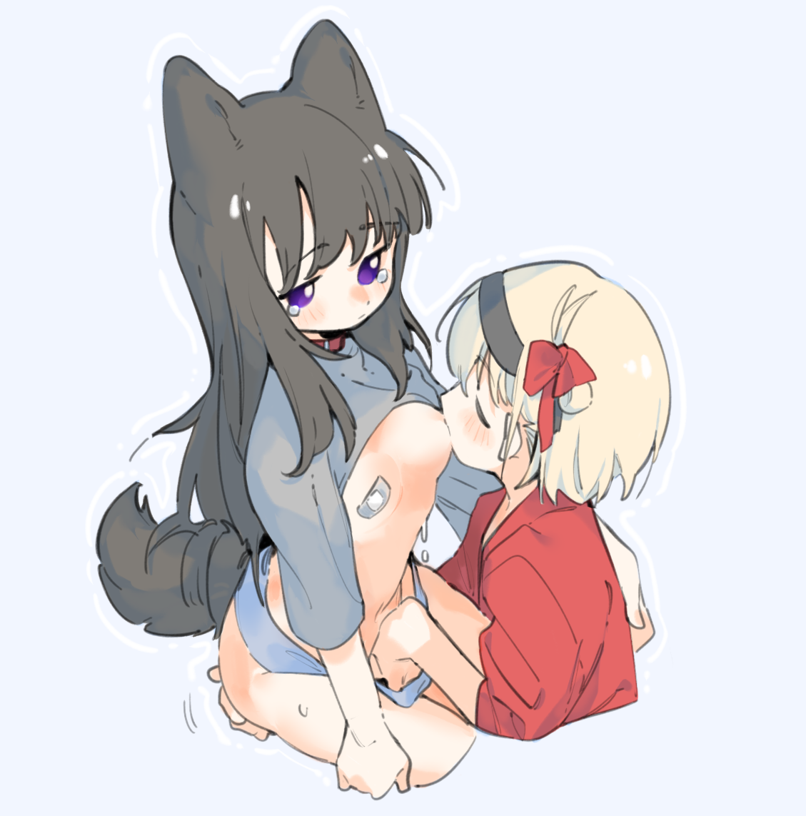嗯