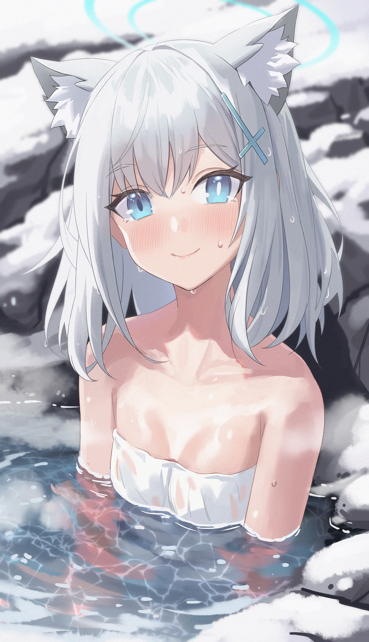 泡温泉~