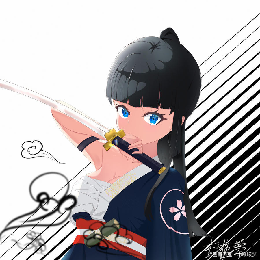 小鸟游梦图片插画壁纸画作